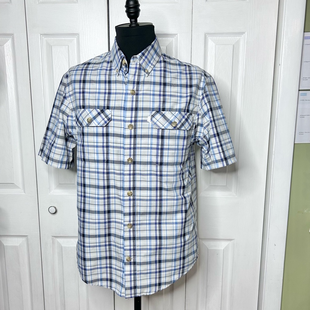 NWT Duluth Trading Co. plaid breeze shooter shirt, very lightweight